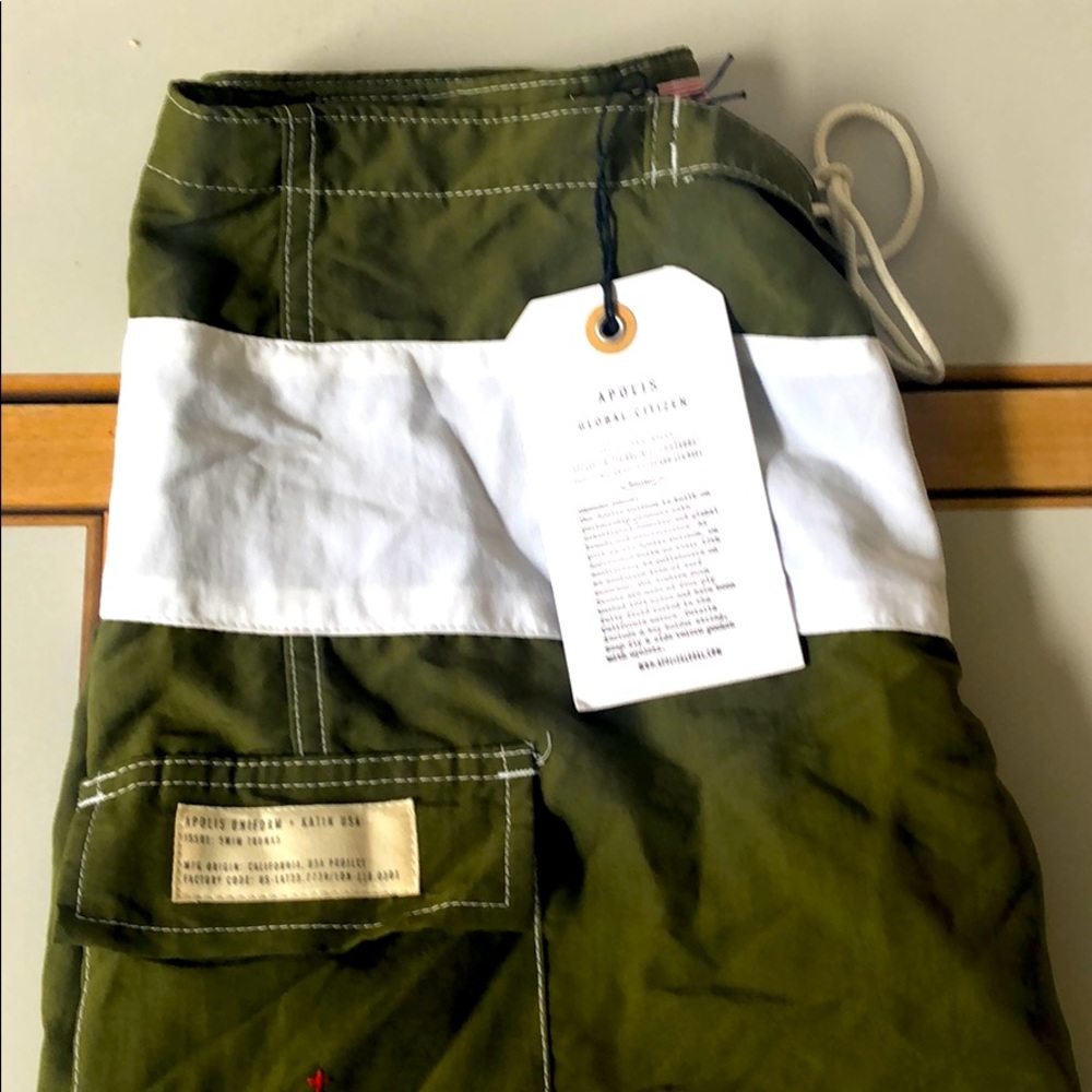 Apolis x Katin Archive Swim Trunks Sz. 28